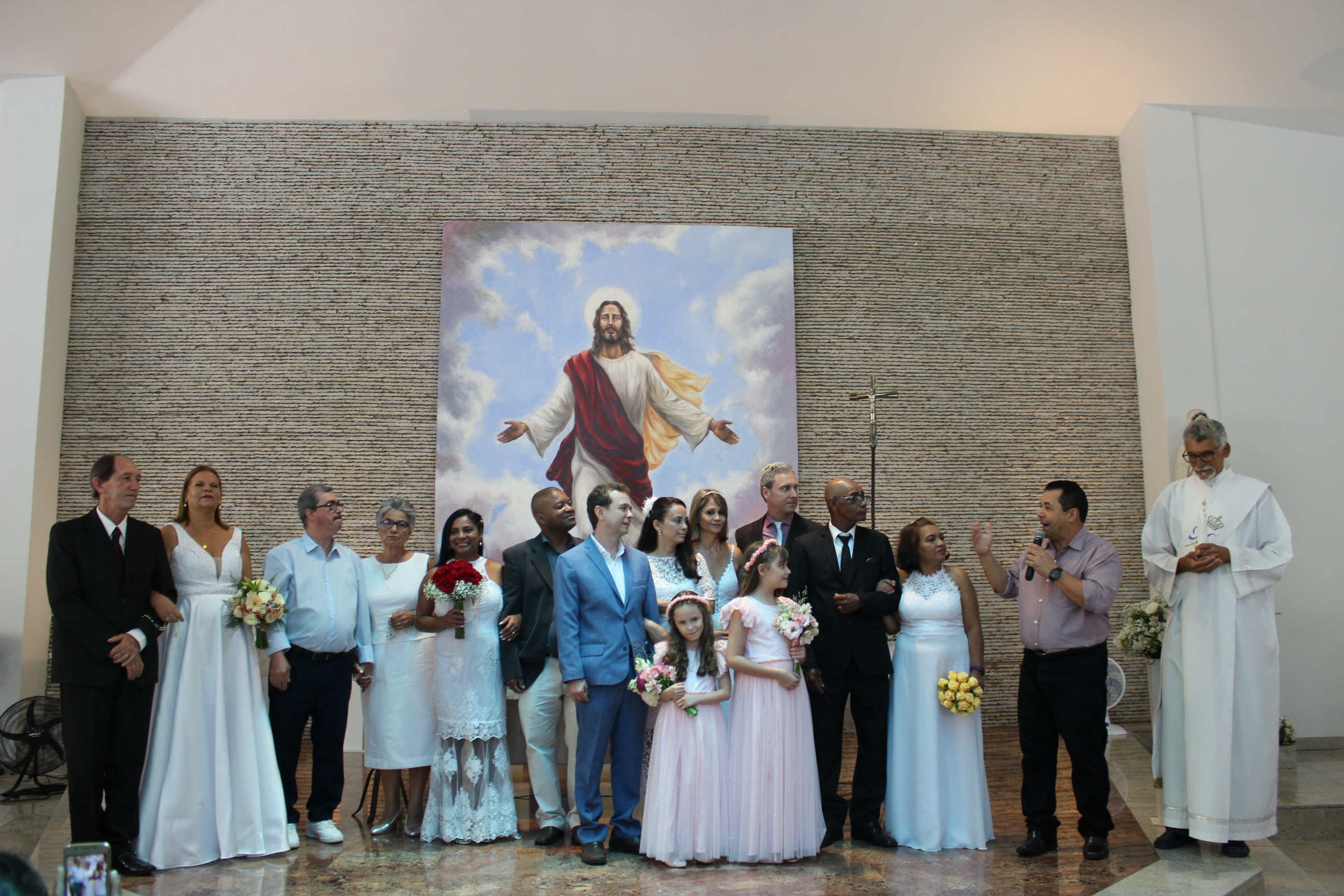 6 Casais Recebem Sacramento Do Matrimônio Em Casamento Comunitário